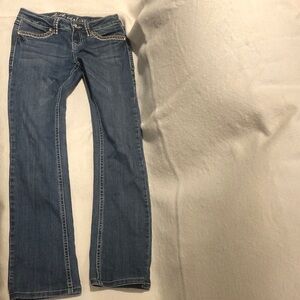 L.A. Idol Women's Boot Cut Blue Jeans
